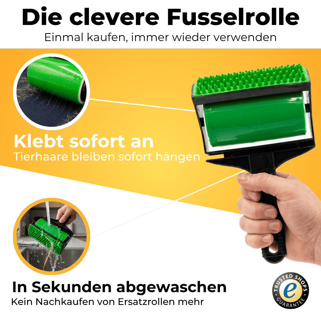 Abwaschbare Fusselrolle