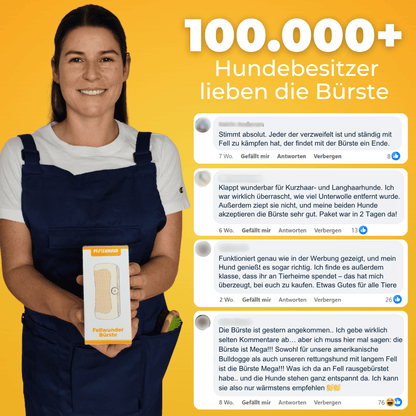 Fellwunder Bürste - Der Bestseller