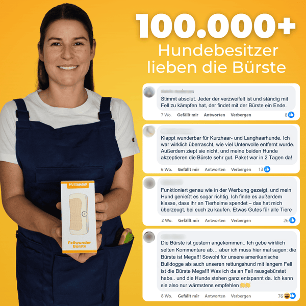 Fellwunder Bürste  - Der Bestseller