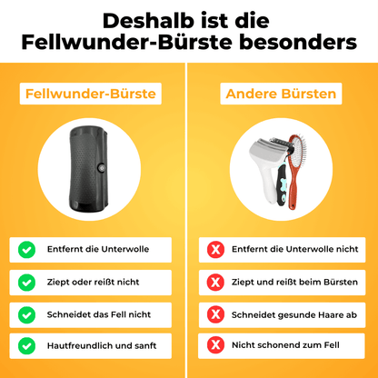 Fellwunder Bürste  - Der Bestseller