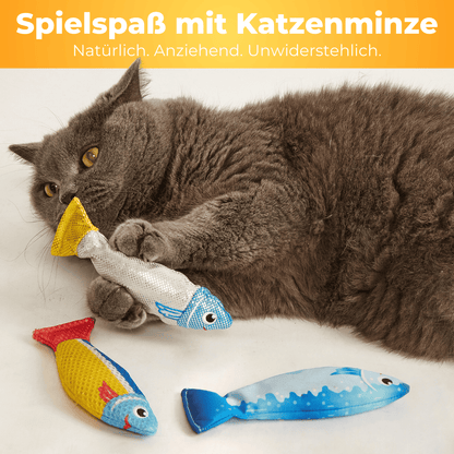 Minzefischis (3 Stück)