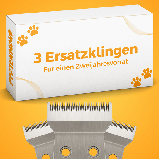 3x Ersatzklingen Pfotentrimmer