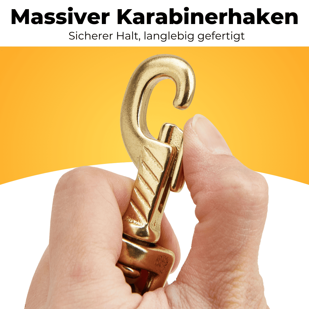 Handgefertigte Lederleine